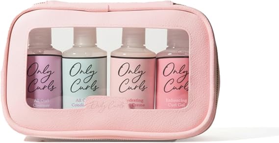 Only Curls On the Go Travel Set 4 x 100ml