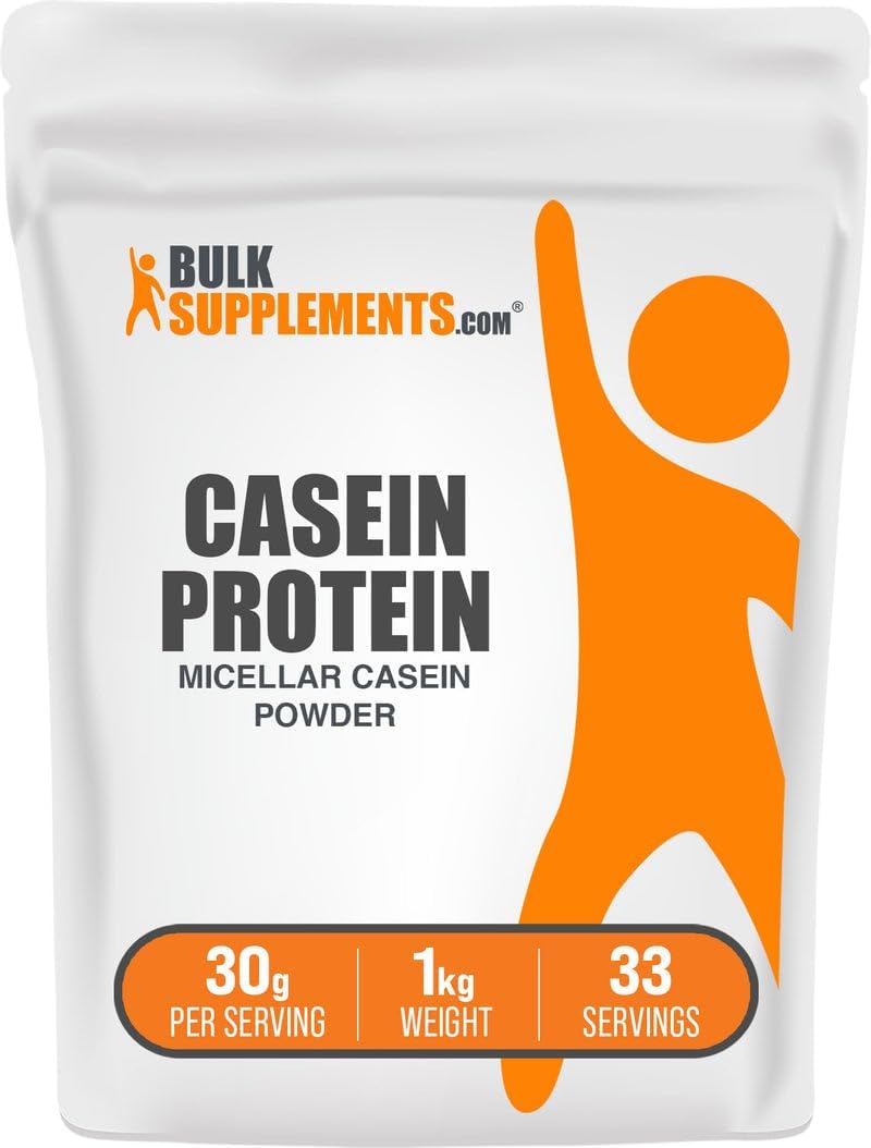 Bulksupplements Pure Casein Protein Powder 1 Kilogram by BulkSupplements