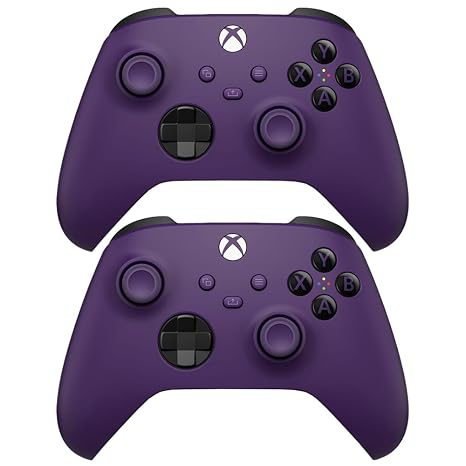 Microsoft QAU-00068 Xbox Wireless Controller Astral Purple 2 Pack