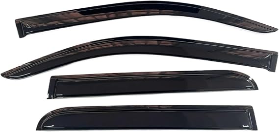 Window Deflector Window Visor For Toyota For Tacoma 2024 2025 | 4pcs Rain Guard Wind Deflector | Car Weather Shield Accessory Weather Shield
