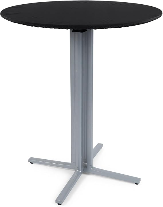 Covermates Classic Round Table Top Cover, 30-36 Dia Black