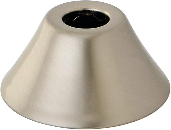 Kingston Brass FLBELL588 Nuvofusion 5/8-Inch OD Bell Flange, Brushed Nickel