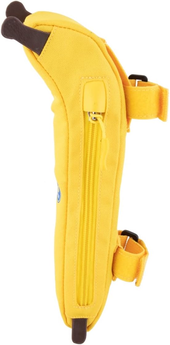 Snack! Banana Hammock Saddle Bag Yellow Hook & Loop Straps
