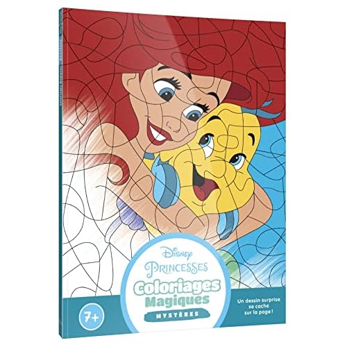 DISNEY PRINCESSES - Coloriages magiques - Mysteres 7 Paperback July 12, 2023