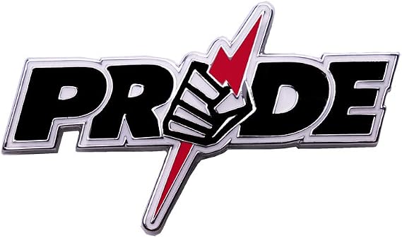 UFC Lapel Pin Pride, Black, Small