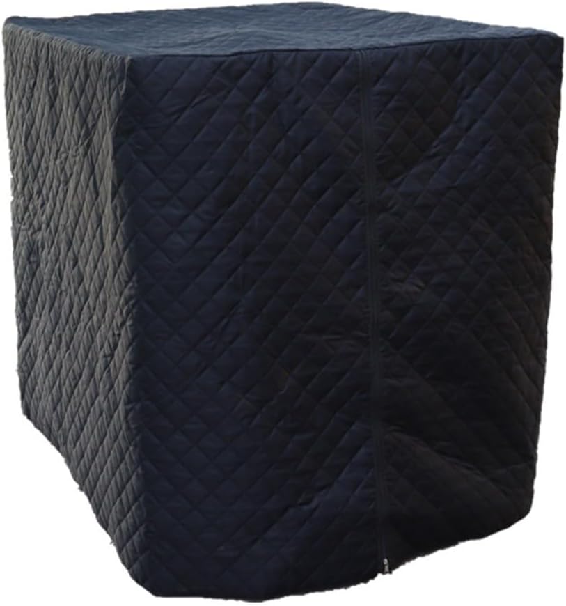 IBC Tote Cover 120x100x116cm, Heavy Duty Cotton Insulated Jacket for Water Tank, Weatherproof Dust Shield with Reflective, Winter Freeze