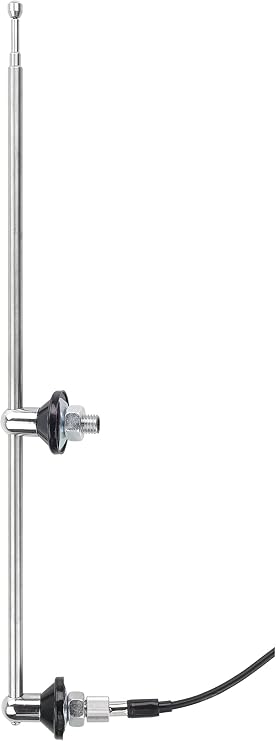 Retro Manufacturing MV-4977-01-FC-11 Chrome OE-Style Dual Side Mount Replacement Antenna for Volkswagen