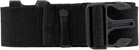 Bucket Boss - Work Belt - Poly Web, Belts & Suspenders (55147), Black