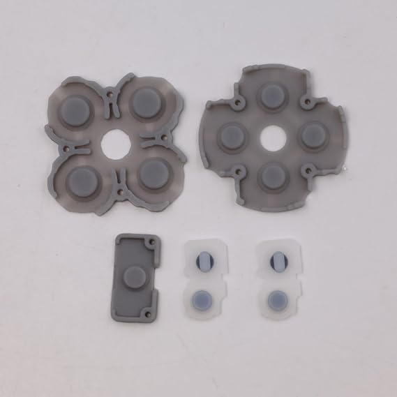 Conductive Pads Replacement for PS5 Controller BDM-010 Silicone Rubber Button Conductive Pads