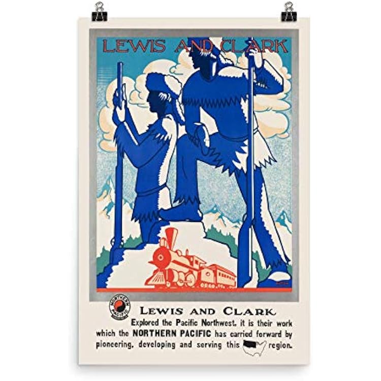 Vintage Poster - Pacific Northwest 0949 - Enhanced Matte Paper Poster 24x36