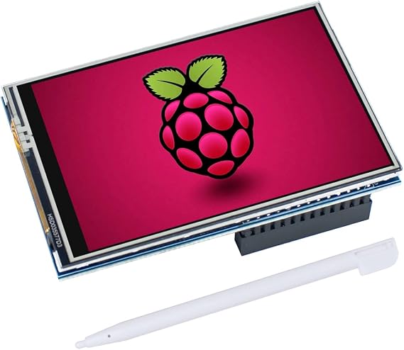 Hosyond 3.5 Inch 480x320 Touch Screen TFT LCD SPI Display Panel for Raspberry Pi B, B+, 2B, 3B, 3B+,4B, 5
