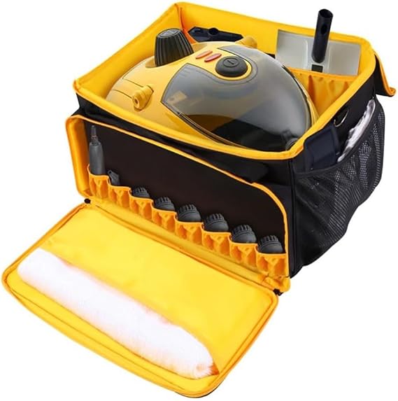 Storage Bag Case Designed For Wagner For Spraytech C900134 Steamer With Detachable Shoulder Strap And Multiple Compartments For Organized Steam Cleaner Storage