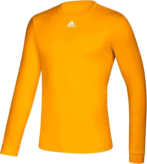adidas Creator Long Sleeve Top - Men's Training L Collegiate Gold/White