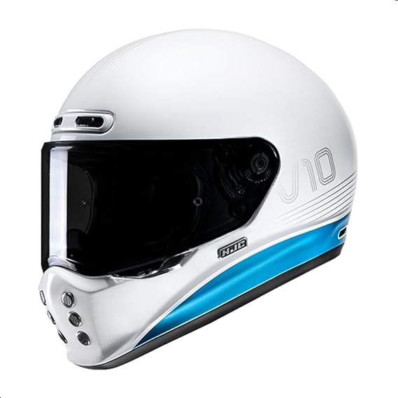 HJC V10 Tami Full Face Motorcycle Helmet with HJ-41 Pinlock Shield, DOT Approved (MC2, X-Large)