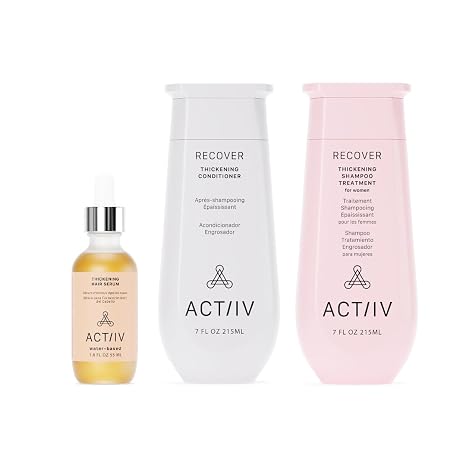 ACTIIV Ultimate Power Trio For Women | Soothe & Strengthen, For Fuller Hair