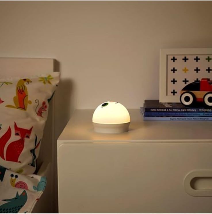 Ikea Kornsno LED Gece Lambası Beyaz Tavşan Pil Kumandalı 004.337.20