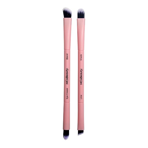 MCoBeauty Pro Deluxe Eye Set - 4-Piece Professional Eyeshadow Brush Collection