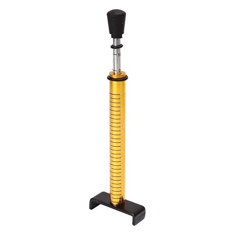 10Lb Belt Tension Gauge, Adjustable Belt Gauge Tool with L Shape Pad, Multifunctional Belt Tension Tester with U Bracket for Vehicle, ATV, Motorcycle