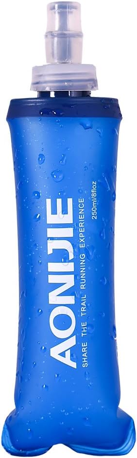 AONIJIE Lovtour Water Soft Flask Collapsible BPA Free TPU Water Bottle for Running, Marathon Hiking and Cycling