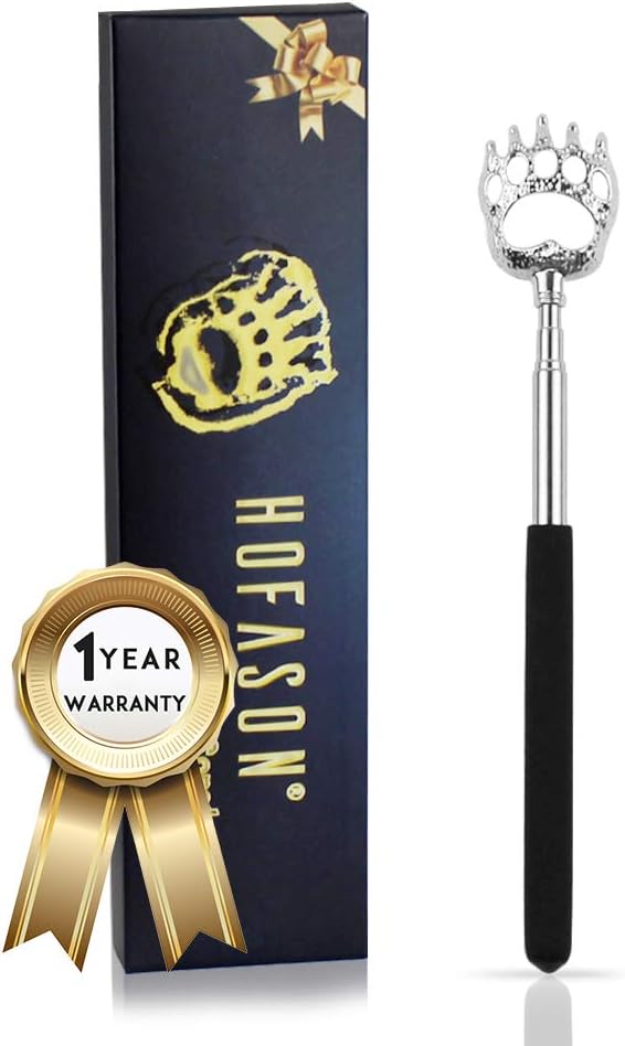 Bear Claw Telescopic Back Scratcher Black