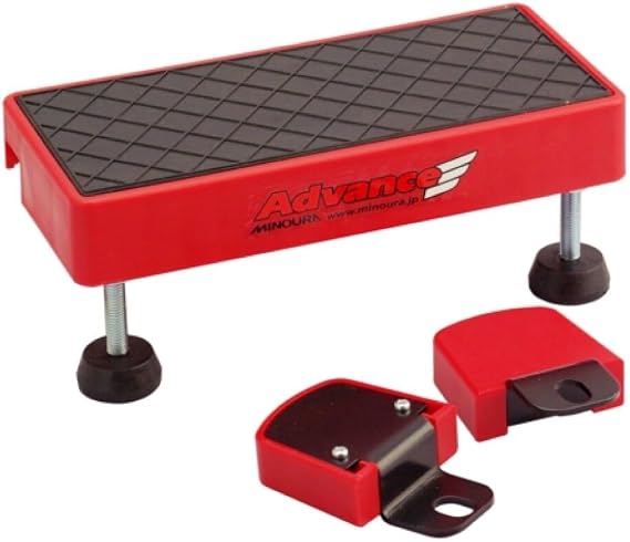 Minoura Foot Step & Front Guard Set, Red