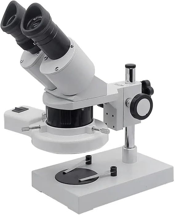 Microscope, 20X 40X Stereo Microscope With Ring Light Illumination For PCB Inspection Tools Industrial Microscopes Soldering Repair,Lab & Scientific Products