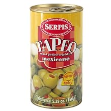 Serpis Tapeo Mexicano Mixed Vegetables, 12.35-Ounce Cans (Pack of 6)