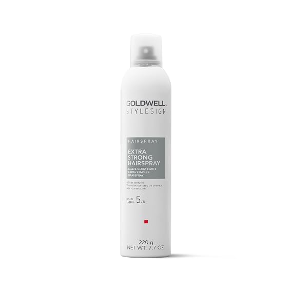 Goldwell StyleSign Extra Strong Hairspray | 72h Frizz Resistance, 7.7oz