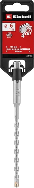 Orijinal Einhell SDS Plus Darbeli Matkap Ucu 6 mm – 4 Ağızlı (160 mm, karbür uç, beton ve donatılı beton için) - 49270106