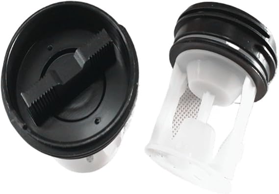 CobydA 1PCS Compatible for Hisense Whirlpool automatic Drum Washing Machine Pump Drain Valve Accessories Drain Pump Strainer Network Water Plug