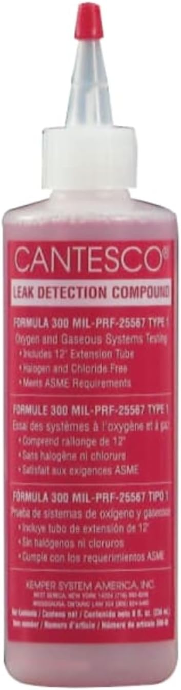 Cantesco Leak-Detection Compounds, 8 oz (437-300-08) Each