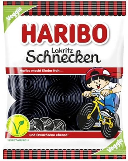 Haribo Licorice Snails