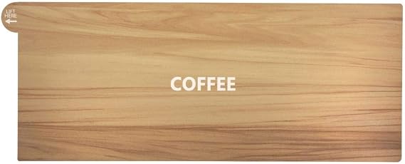HUBERT Airpot Cover with Coffee Imprint - 9" H