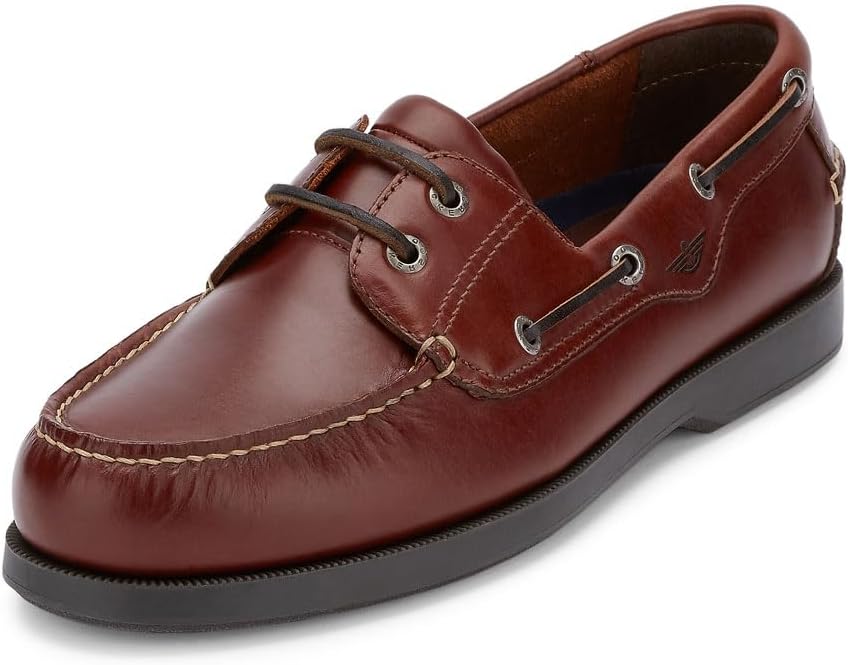 DOCKERS Mens Castaway Classic Leather Casual Boat Shoes