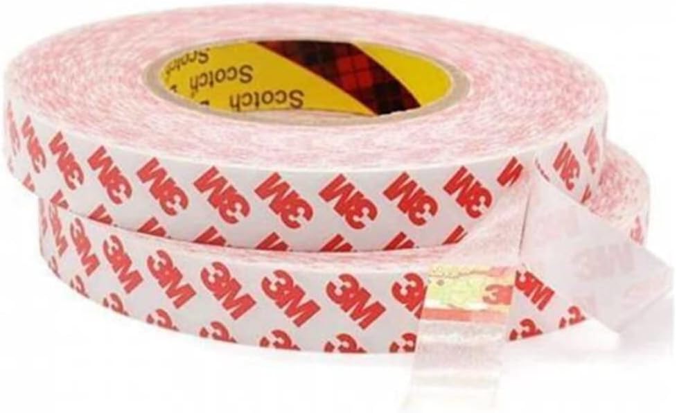 hdg 3M 9088 Transparent Thin Double Sided Tape, 15mm Width 5 Meters