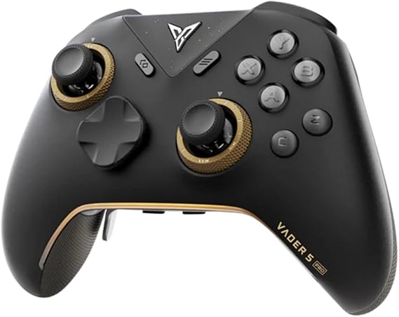 Flydigi Vader 5 Pro Wireless Controller for PC/Switch/Mobile (NOT Xbox/PlayStation Compatible) Hall Effect Sticks, Linear & Micro-Switch Triggers, 1000Hz Polling, 8 Mappable Buttons, Mechanical ABXY