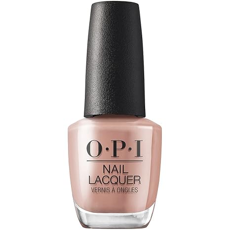OPI Nail Lacquer Nail Polish | Opaque Dark Nude Creme Chip Resistant Nail Polish | Fast Drying, Streak Free