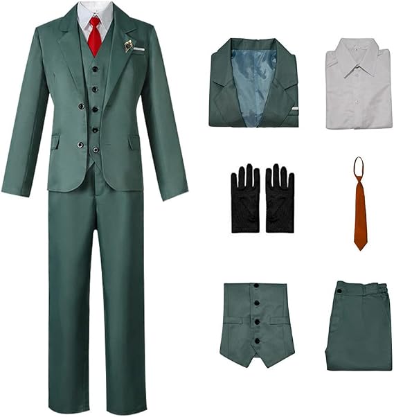 Loid Forger Cosplay Costume Anime Jacket Pant Uniform Outfits