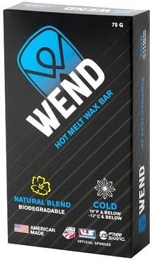 Wend Clamshell Cold Wax Bar, Blue
