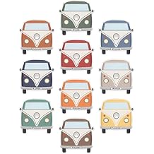 Teacher Created Resources Moving Mountains Road Trip Camper Vans Accents (TCR9238)