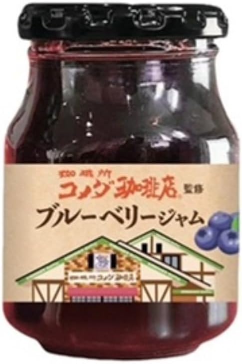 Sudo Jam Comeda Coffee Shop Supervised Blueberry Jam, 7.1 oz 200 g