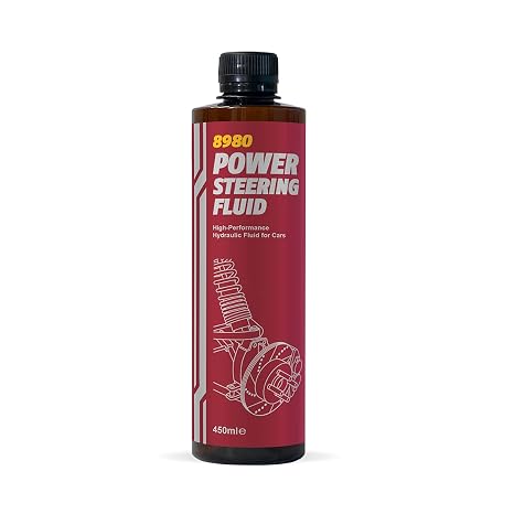MANNOL 8980 Fluid for Power Steering and Clutch Hydraulic Systems | Professional Grade Formula, For Everyday Vehicle Maintenance, Trusted Automotive Care, High Performance, For All Engines