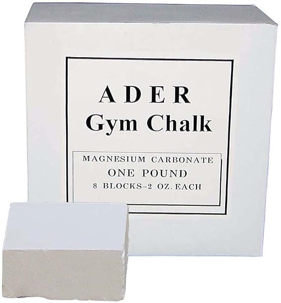 Ader Sporting Goods Gymnasium Chalk 10 Lbs
