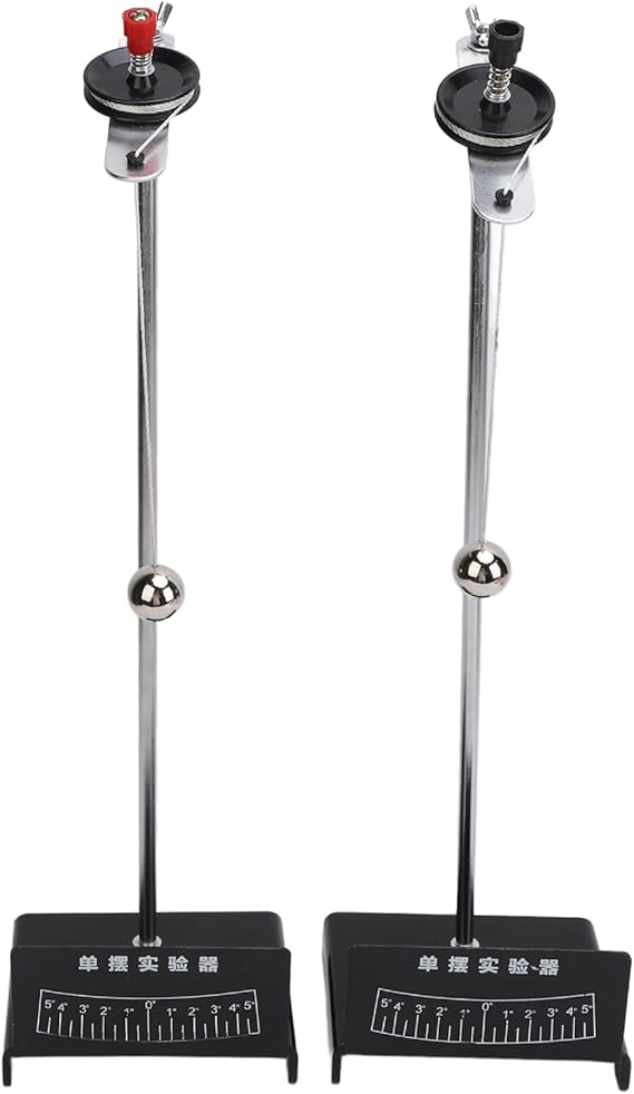 2PCS Newtons Cradle Pendulum Physics Swing Experiment Tool with Dial for Research and Experimentation
