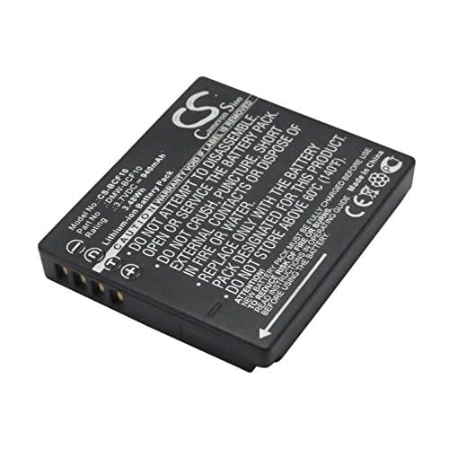 Li-ion Replacement for Battery Panasonic CGA-S106B, CGA-S106C, CGA-S009 Lumix DMC-FX68, Lumix DMC-FX68A, Lumix DMC-FX68K, Lumix DMC-FX68N, Lumix DMC-FX68P