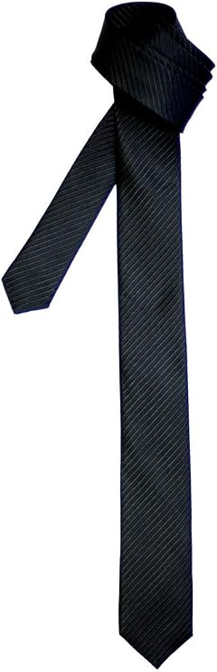 Retreez Skinny Tie Necktie with Stripe Textured | 2" Men's Slim Ties, 100% Polyester Microfiber, Men's Necktie for Business, Dinner, Graduation, Wedding, Party, Church, Gift