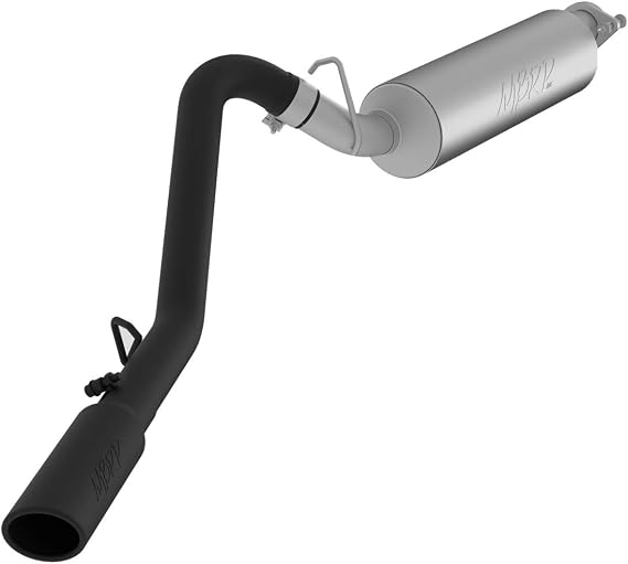 MBRP S5500BLK 2.5" Cat Back, Single Side Exhaust System (Black Coated)