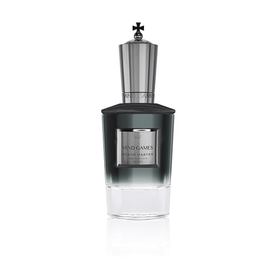 MIND GAMES Grand Master, Extrait de Parfum, 3.4 oz | Luxury Perfume to Enhance Your Presence, Long-Lasting Extrait de Parfum, Artisan Fragrance for Everyday Wear or Any Occasion