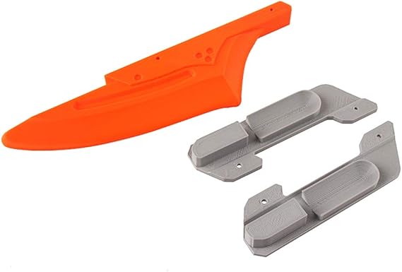 WORKER Mod Blade Style Decoration Kits for HammerShot Modify Toy (Orange)