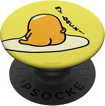 Gudetama The Lazy Egg My Back! PopSockets Adhesive PopGrip
